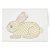 Wor(l)d Rabbit Card (Front Horizontal)