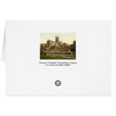 Worcester Cathedral II, Worcestershire, England Cards (Back Horizontal)