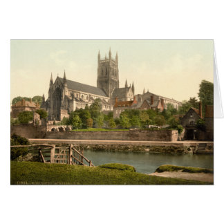 Worcester Cathedral II, Worcestershire, England Cards