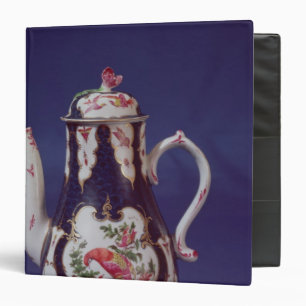Worcester coffee pot, decorated with birds 3 ring binder