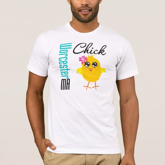Worcester MA Chick T-Shirt (Front)