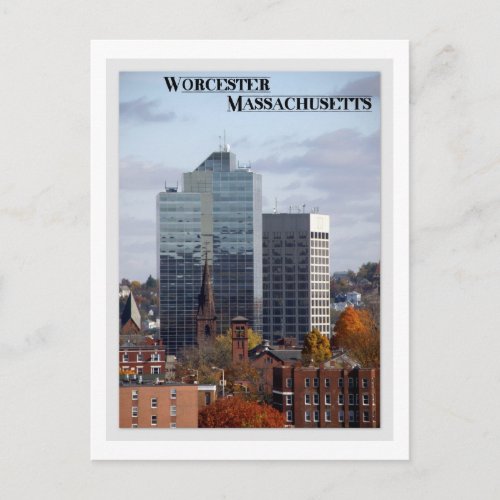 Worcester Massachusetts Postcard
