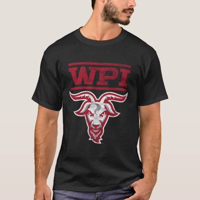 Worcester Polytechnic Institute Engineers Large T-Shirt (Front)
