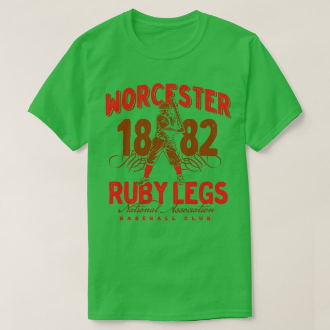 Worcester Ruby Legs T-Shirt (Design Front)