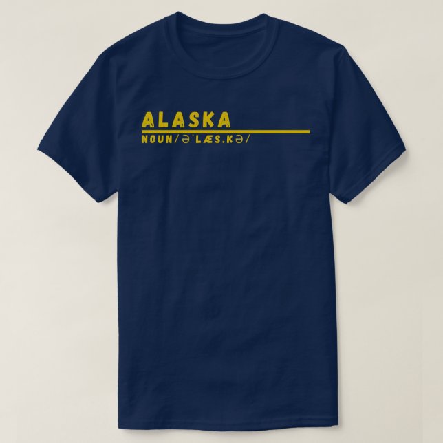 Word Alaska TShirt (Design Front)