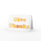 Word Art Give Thanks Happy Thanksgiving Cards