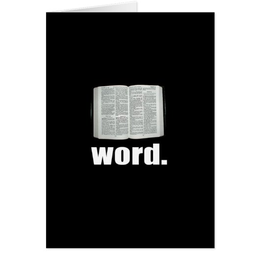 WORD. CARDS (Front)