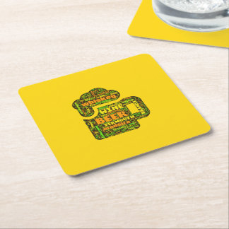 Word Cloud Coaster