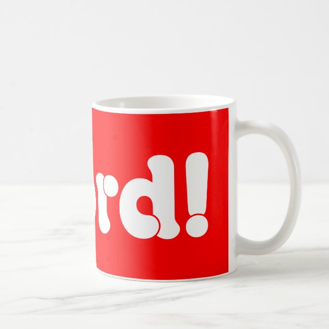 Word! Coffee Mug (Right)