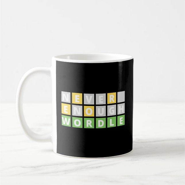 Word Game Coffee Mug (Left)