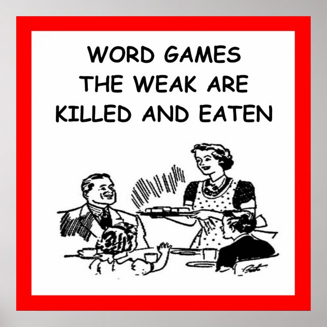 word games poster (Front)