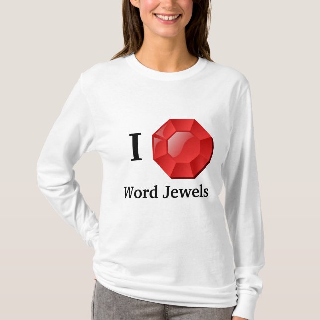 Word Jewels T-shirt (Front)
