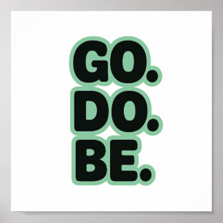 Word, Motivational, Retro Poster