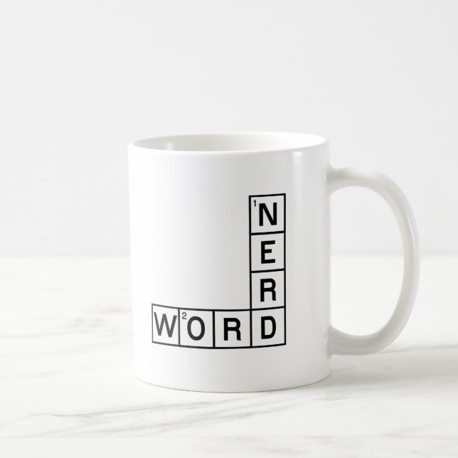 Word Nerd Coffee Mug (Right)