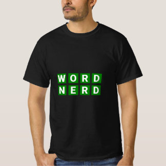Word Nerd Game Crossword And Spelling T-Shirt
