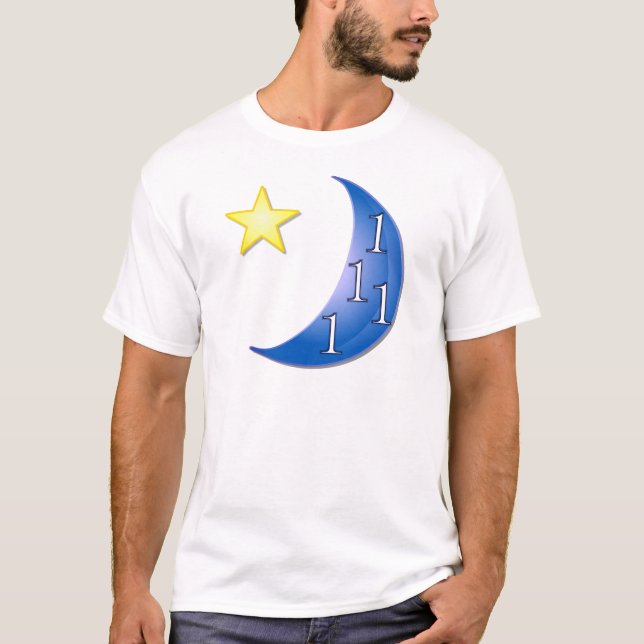 Word Puzzle Ones in a Blue Moon T-Shirt (Front)
