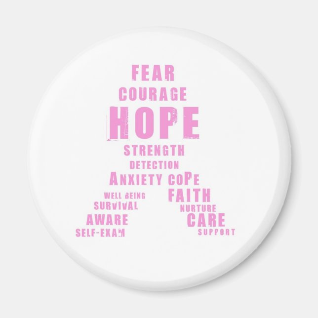 Word Ribbon Magnet (Front)