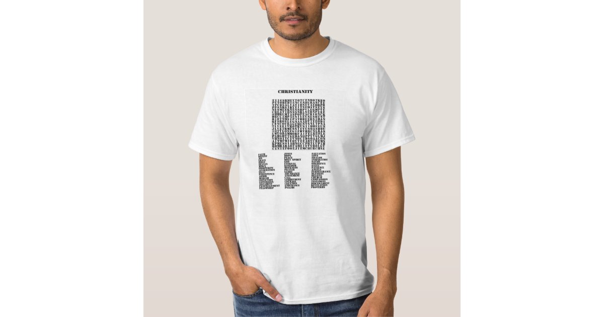 Word Search And Crossword Puzzle T Shirt Zazzle Com