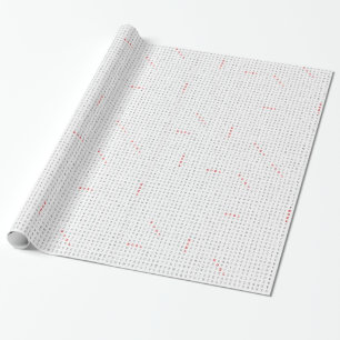 Word Search Puzzle NOEL Wrapping Paper