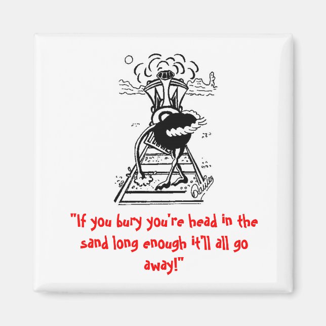 Word to the wise magnet (Front)