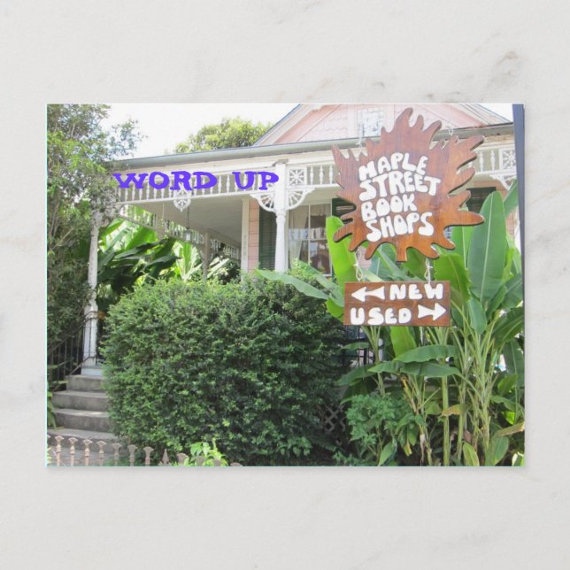 Word Up Postcard (Front)