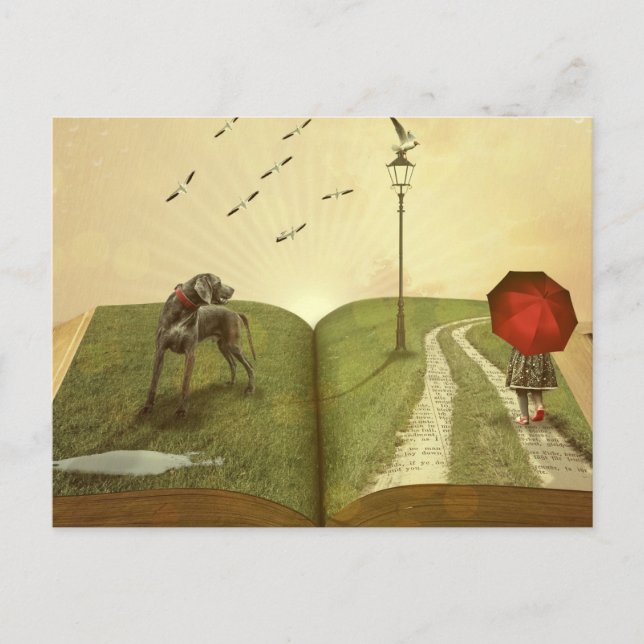 Word Walk - Customize Me! Postcard (Front)