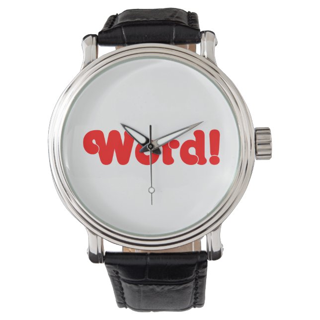 Word! Watch (Front)