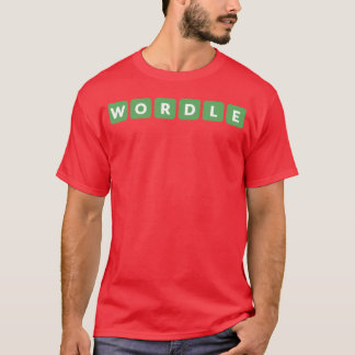 Wordle Online Word Game vintage girl friends T-Shirt