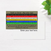 Wordless Book Gospel Card (Desk)