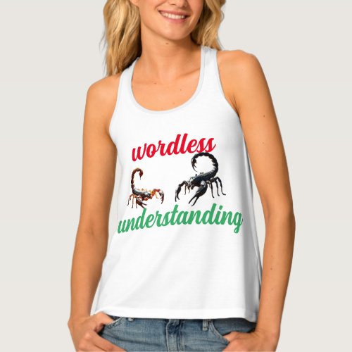  WORDLESS UNDERSTANDING WOMENS TANK TOP