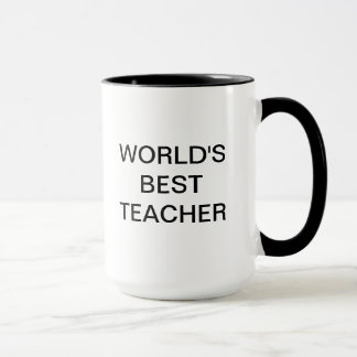 Word's Best Teacher Mug