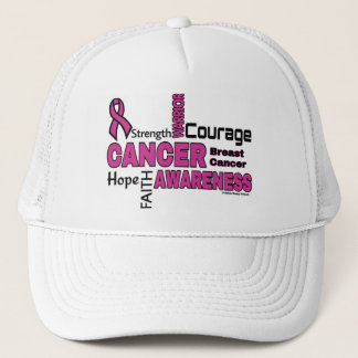 Words...Breast Cancer Trucker Hat