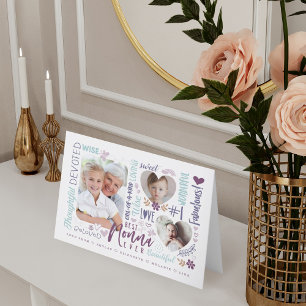 Words for Best Nonna Ever Any Occasion Photo Card