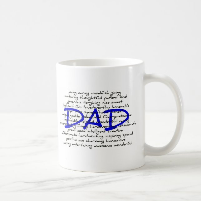 Words For Dad Coffee Mug (Right)
