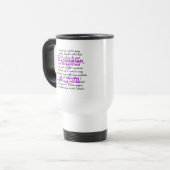 Words for Daughter-in-Law Travel Mug (Front Left)