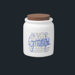Words for Grandpa Candy Jar<br><div class="desc">This adorable text design featuring all the words or synonyms to describe a Grandpa is the perfect way to express all the loving feeling you have for your own Grandpa.</div>