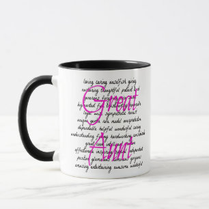 Words for Great Aunt Mug