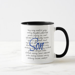 Words for Son Mug