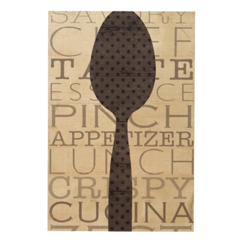 Words for the Kitchen Wood Wall Decor