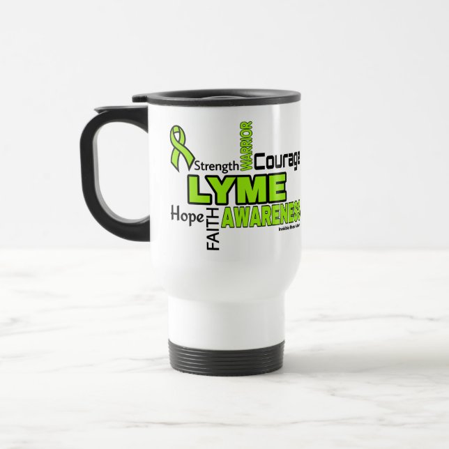 Words...Lyme Travel Mug (Left)