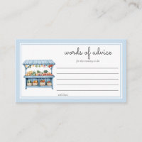Words of Advice Farmers Market Baby Boy Shower
