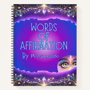 Words Of Affirmation  Notebook