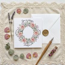 Words of Encouragement Greeting Card