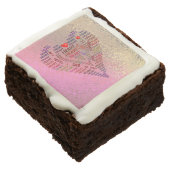Words of Heart 2" x 2" Brownies (Angled)