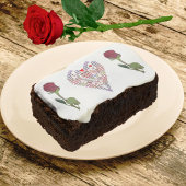 Words of Heart 3.5" x 2" Brownies