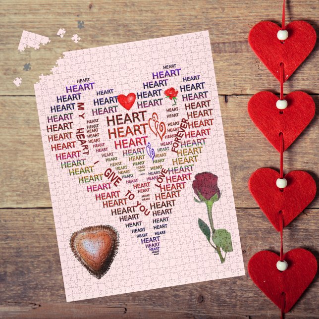 Words of Heart Photo Puzzle (Words of Heart Photo Puzzle)
