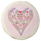 Words of Heart Sugar Cookies (Front)