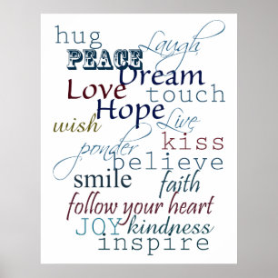 Words of Inspiration Poster