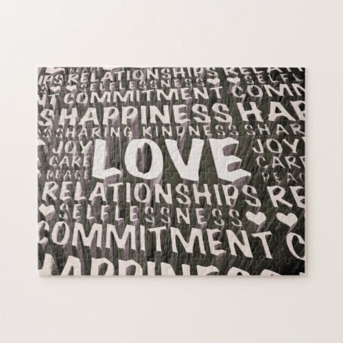 Words of Love Jigsaw Puzzle