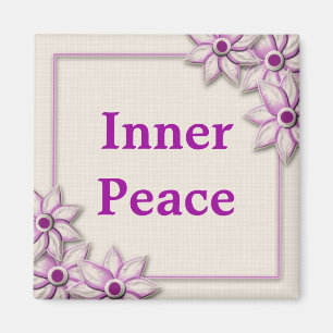 Words Of Motivation-Inner Peace Magnet